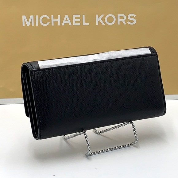 Brand New with Tag
Michael Kors Large Mimi Bifold Wallet
Color: BLACK - Picture 3 of 16